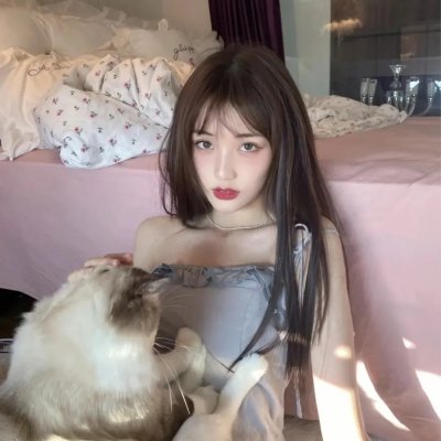 冬天的女子